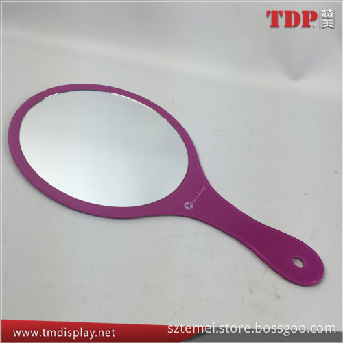 2016 new design women's oval shape plexiglass acrylic mirror